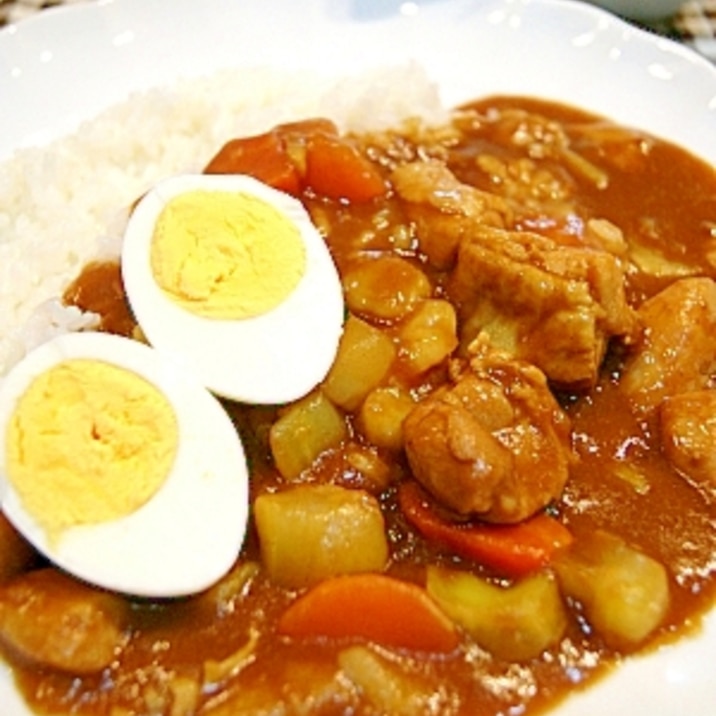 お肉が柔らかく！チキンカレー